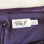 Eliza J Â Velvet Off The Shoulder Dress Long Sleeve ShortâSheath Purple Size 8 New Photo 5