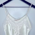 Victoria's Secret Vintage Cream Satin and Lace Teddy Bodysuit Size M Photo 2