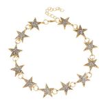 Beaded by Meg Large Gold Star Choker Photo 0