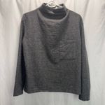 ZARA  Grey Wool Blend Mock Turtleneck Long Sleeve Women’s Blouse Top Size Small Photo 5