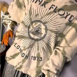 Pink Floyd  Cream and Green Sweatshirt Photo 8