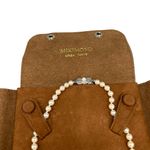 Authentic Mikimoto Pearl Choker Necklace 13” – Sterling Silver Clasp – Japan Photo 1