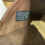 UGG  Abbie clog mules brown suede shearling lined women’s size 7 casual boho Photo 8