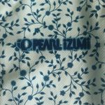 Pearl Izumi  Lightweight Cycling Vest Sz. M Pocket Back Lime Green Navy Floral Photo 3