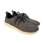 Toms  Womens‎ Lace Up Sneakers Cabrillo Size 7.5 Black Casual Minimalist 10012420 Photo 5