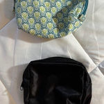 Floral and Black Cosmetic Pouches Multiple Photo 0