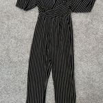 Bohme NWT Art + ephect () black and yellow tapered jumpsuit size M Photo 1
