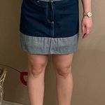 BDG Urban Outfitters Dark Blue Denim Mini Skirt Photo 0