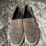 Vince Warren Women's Slip-On Suede platform Sneakers Size 7 Gray casual classic Photo 11