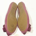 Coach  Size 7B Poppy Caper patent leather Ballet Flats Magenta Photo 6