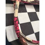 Vera Bradley  Quilted Floral  Mocha Rouge Shoulder Bag Pink Brown Cream purse Photo 7