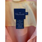 Facconable Womens Peach Lightweight Jacket XL Snap Front Collar Pockets Pink Photo 1