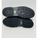 Lulus  Derrie Green Olive  Faux Leather Chunky Platform  Ankle Chelsea Boots # 9 Photo 10