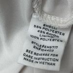 Teal & White Checkered Puff Sleeve Mini Dress Photo 5