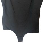 Free People  Intimately Women’s Sz Medium Square Neck Body Suit Black Photo 4