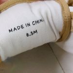 Jack Rogers  Carter Gold Glitter Metallic Lace Up Shoes Sneakers Size 8.5 Photo 5