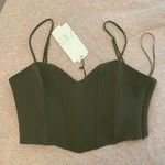 ZARA Bustier Crop Top Photo 1