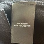 Tahari jacquard knit vest with gold metallic buttons black Sz XL Photo 11