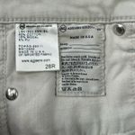 AG Adriano Goldschmied Adriano Goldschmied Silver Metallic Leggings Extreme Skinny Size 28R Photo 13