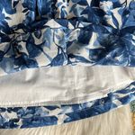 Roz & Ali  • floral lined stretchy waist skirt Photo 97