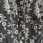 The Kooples FLAWED  Rodeo Snake Print Silk Ruffle Dress, Black/Cream, Size Small Photo 5