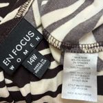 Enfocus Studio Y2K En Focus Brown Sleeveless Empire Waist Maxi Dress Photo 7