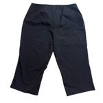 Lane Bryant Black Capri Crop Dress Pants Women’s Size 22W Photo 2