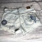 American Eagle  AE Vintage High Rise Festival Shorts Light Wash 10 Photo 3