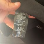 BLANK NYC Black Moto Jacket Basic Minimalist Hooded Medium Neutral Asymmetric Photo 7