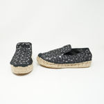 Ash  Donna Sparkle Glitter Lace Embellished Slip On Espadrilles Flats Shoes 7  Photo 0