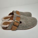 Zodiac  MAUI GREY WOVEN SLIP ON FAUX FUR LINED CLOGS WOMENS 7M Photo 1