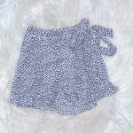 Mittoshop  boho shorts ruffle hem size small Photo 2