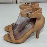 Torrid  Nude Stiletto Heels with Ankle Strap-8W Photo 0