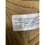 ZARA  Women's Brown Rib Khit V-Neck Long Sleeve Sweater Jumpsuit Romper Size L Photo 3