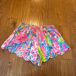 Lilly Pulitzer  Dahlia Gumbo Limbo scalloped mini shorts small Photo 7