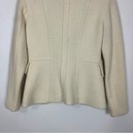 Cache  Boiled Wool Cream Jacket Size Small Photo 8