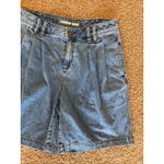 Lands' End  Light/Medium Wash Lot Bundle 3 Pleated Jean Shorts Womens 8 10 Petites Photo 3