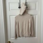 Life is Good Embroidered Hot Cocoa Knit Hooded Sweater Size S Photo 6