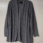 Lane Bryant  Cardigan Women Plus Women 22 Blue Shimmer Open Front Lightweight Photo 0