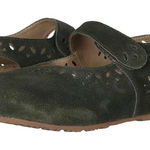 Aetrex  Cheryl Mary Jane Olive Suede Women's Clogs Mule Photo 0