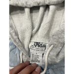 Jerry Leigh Vintage Mickey  Disney Denim Button Sweatshirt Hoodie Y2K Sz M Photo 2