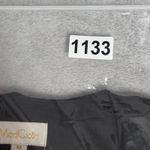 Modcloth  Shirt Womens Medium Black Wrap Blouse Satin Sleeveless True Wrap Casual Photo 6