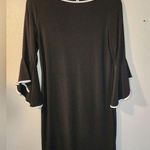 Annalee + Hope  black dress with flare sleeves size M Photo 0