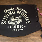 ⭐️ Paris Hilton Sliving Mobile Iconic Black Crop Top Stylized Car Women's Large‎ Photo 0