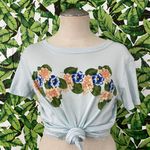 Truly Madly Deeply Floral Graphic Tee Photo 0
