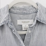 Workshop Republic Clothing Sleeveless Shirt Dress Photo 8