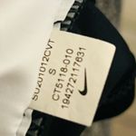 Nike  Sports Bra Crop Top Black Gray Colorblock.  Size Women's small Photo 7