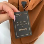 Michael Costello  x Revolve April Midi Dress in Terra Cotta Womens Medium New Photo 14