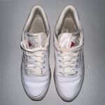 Reebok ‎ Classics Womens 8.5 White Leather Lace Up Sneakers Athletic Shoes Photo 6