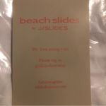 JSlides BEACH SLIDES by J/SLIDES Womens Size 7 Pink Synthetic New Photo 5